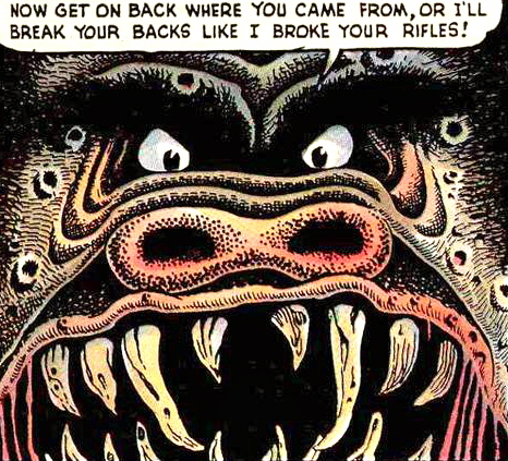 basil wolverton. swamp monster. page. 004